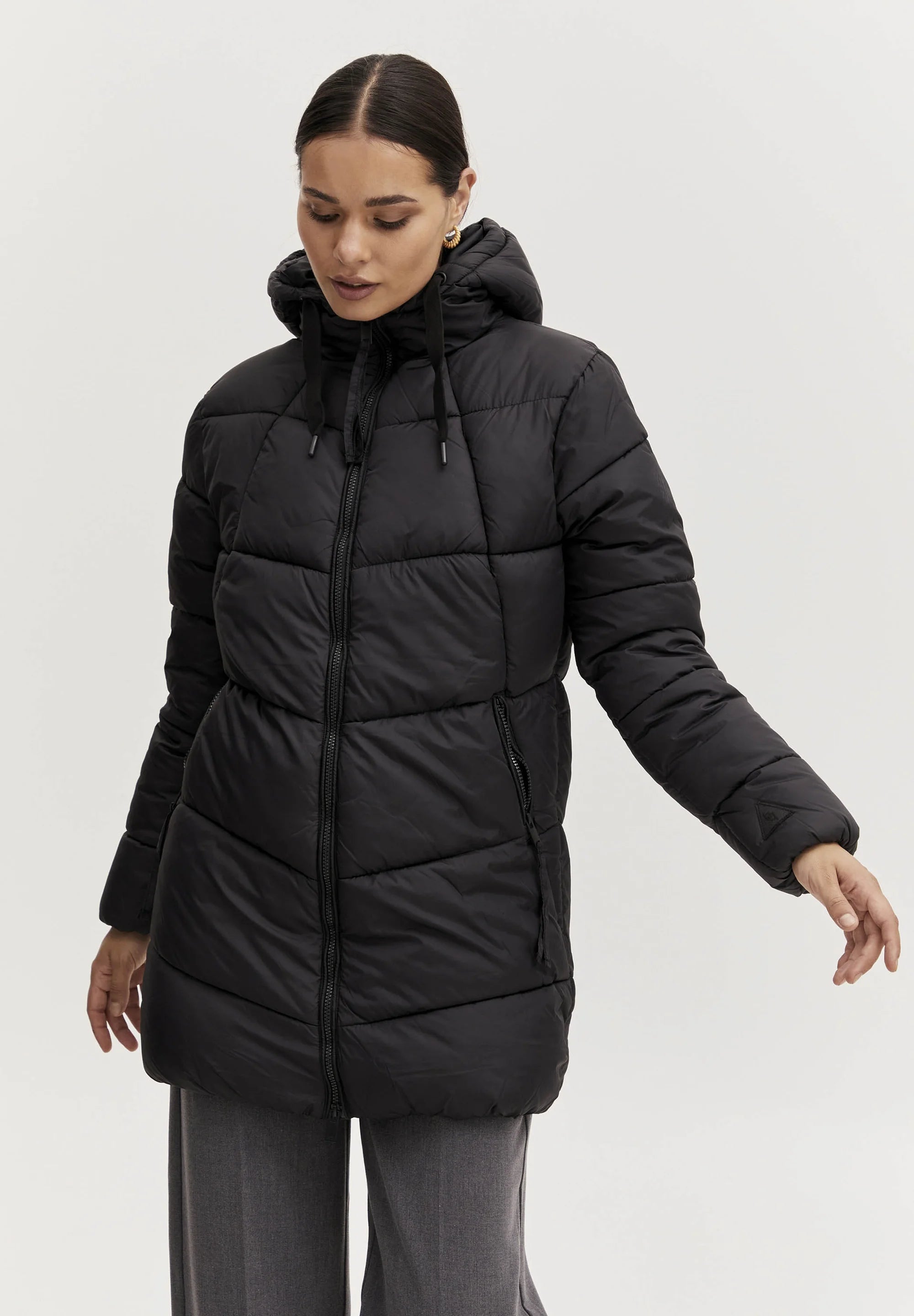 BY BOMINA COAT BLACK