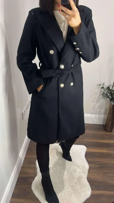 LAURA COAT BLACK