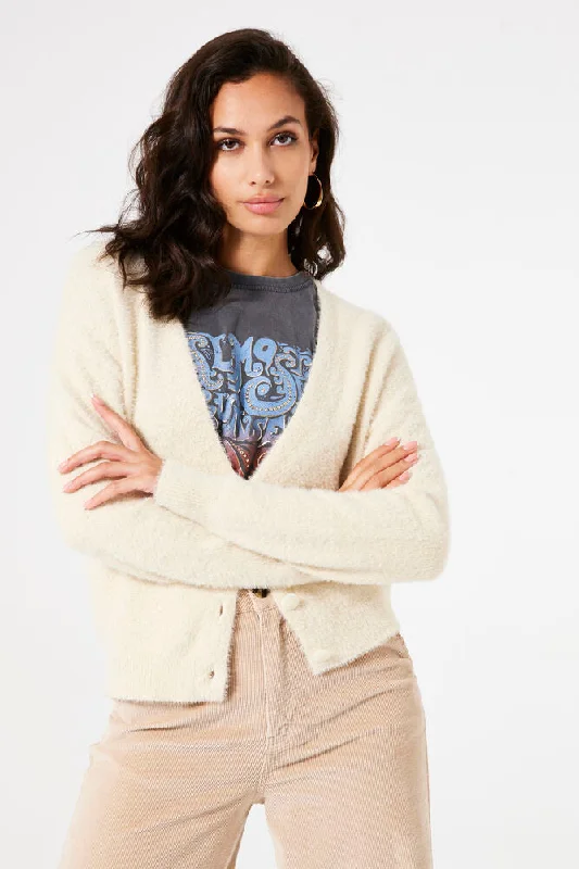 Garcia Riley Cardigan (Cream)