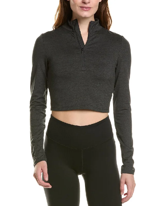 IVL Collective Cropped 1/2-Zip Pullover