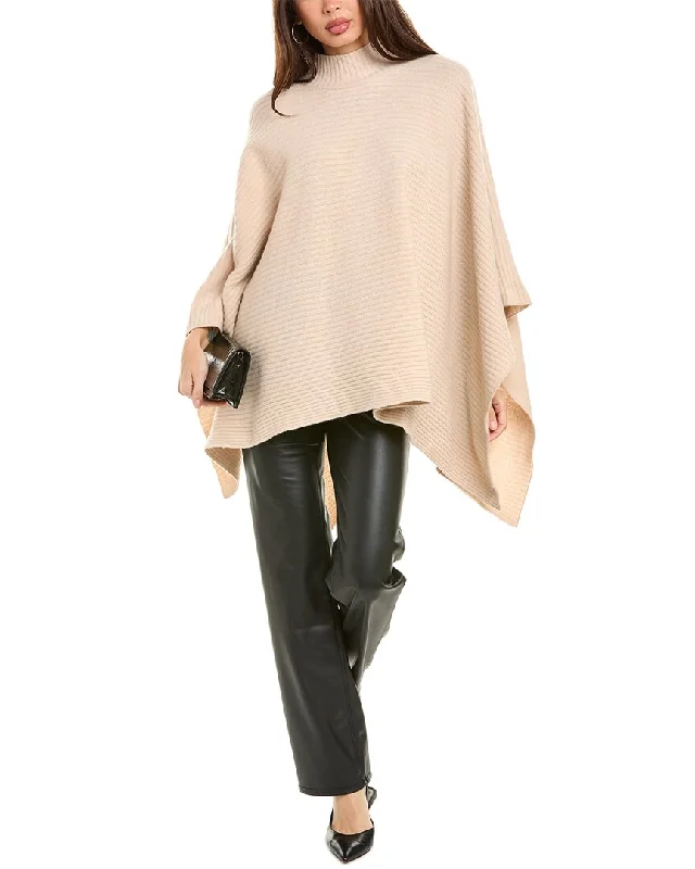 Reiss Megan Relaxed Wool & Cashmere-Blend Poncho