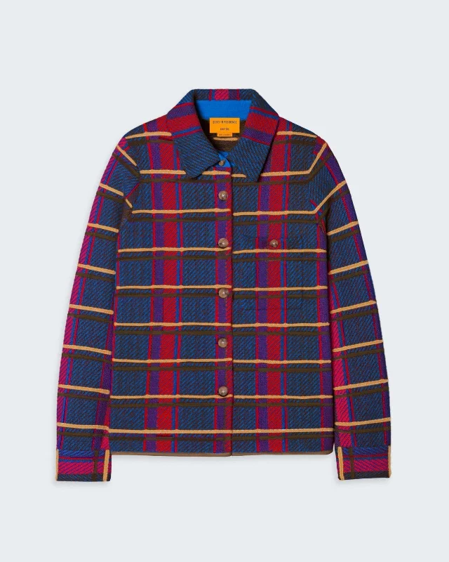 Dylan Plaid Shirt - Chestnut Combo