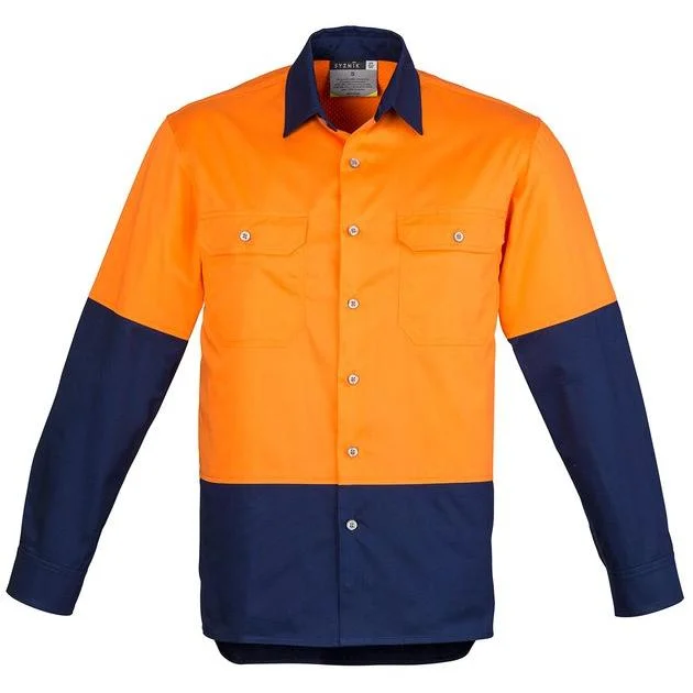 Orange/Navy