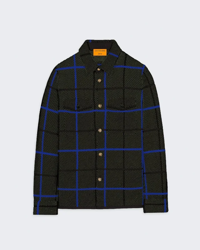 Plaid Work Shirt - Jade Combo