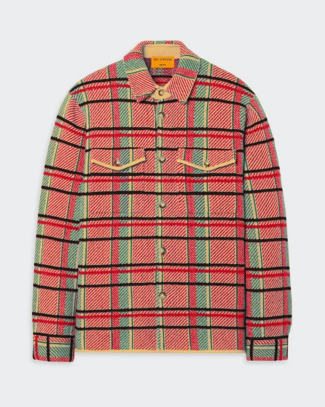 Plaid Work Shirt - Sungold Combo