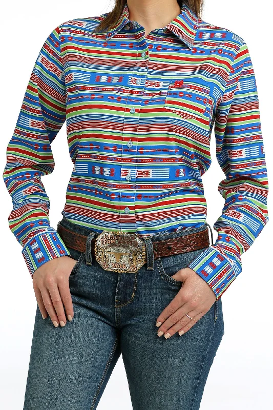 Serape Cinch Women’s Multicolored Arenaflex Shirt