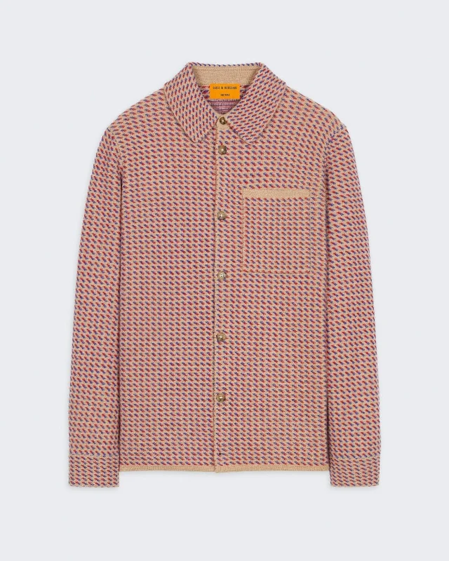 Tweed Work Shirt - Dune Combo