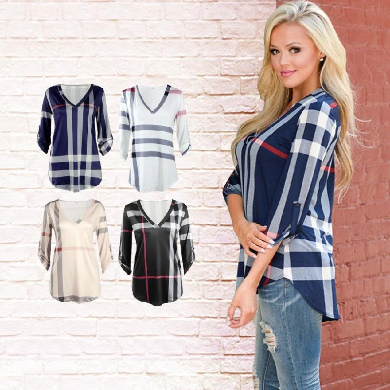 Londonite Shirt In Playful Plaids - Assorted Sizes