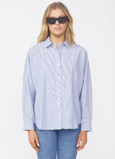 Pinstripe Dolman Shirt