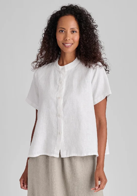 Zdenka Blouse - Linen Button Down Shirt