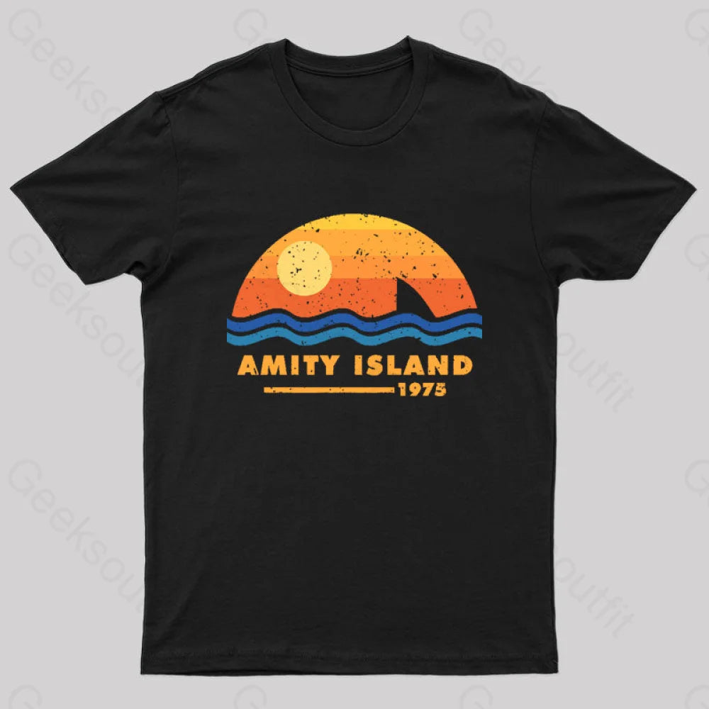 Amity Island 1975 Geek T-Shirt