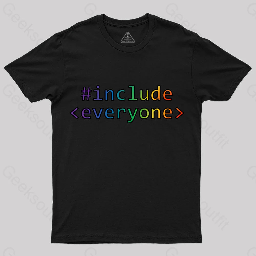 Include Everyone Nerd T-Shirt