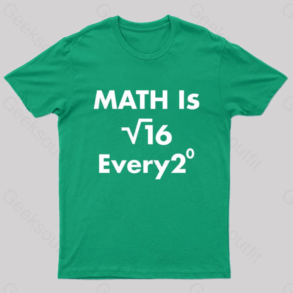 Math Is For Every One Nerd T-Shirt