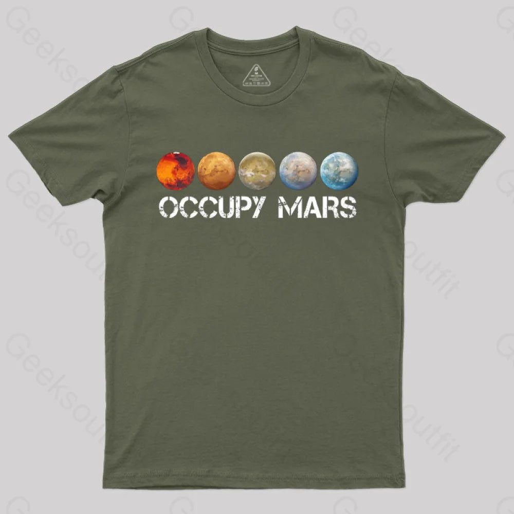 Occupy Mars Terraform Classic T-Shirt