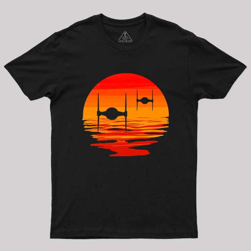 Tie Fighter Sunset 2.0 T-Shirt