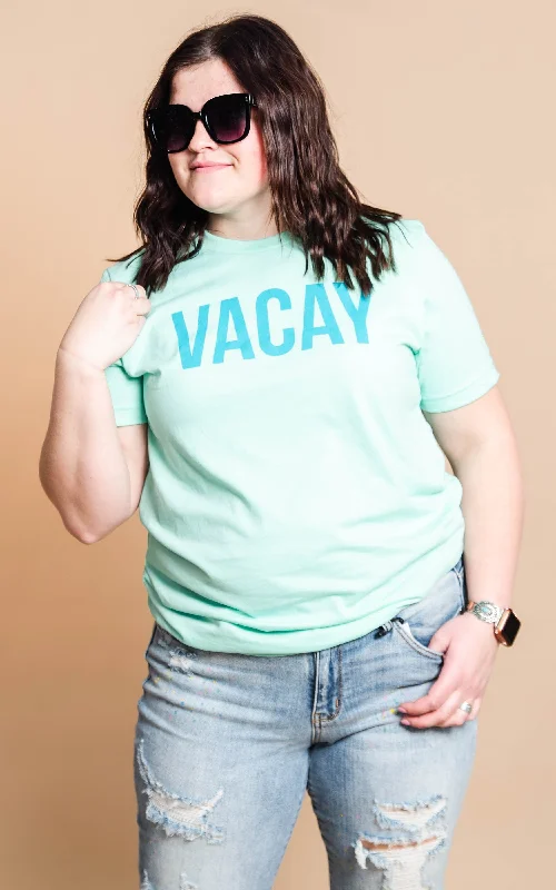 Vacay Mint T-Shirt** - Final Sale