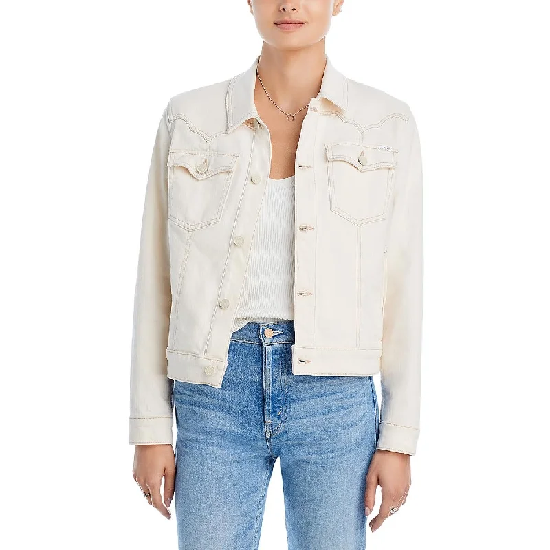 Womens Lightweight Warm Denim Jacket