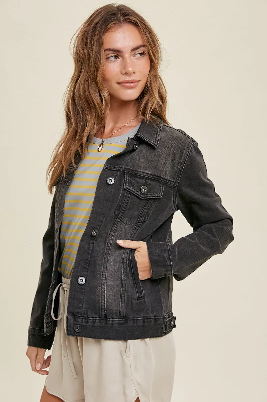 Black Denim Jacket