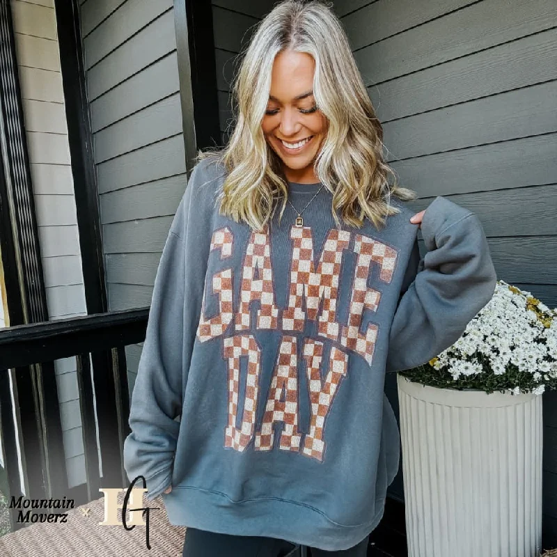 Game Day Checkerboard Sweatshirt