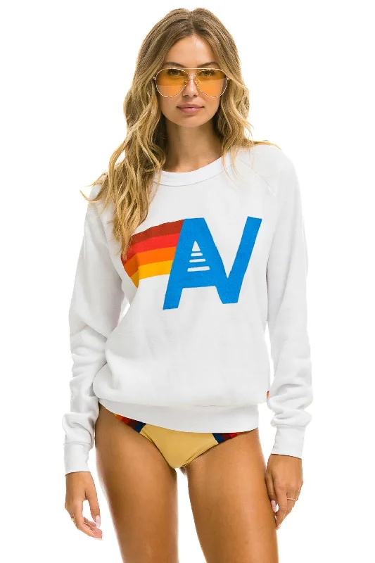 LOGO SWEATSHIRT - WHITE