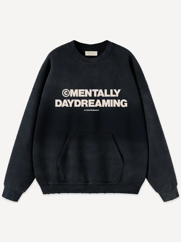 Mentally Daydreaming Oversized Sweatshirt