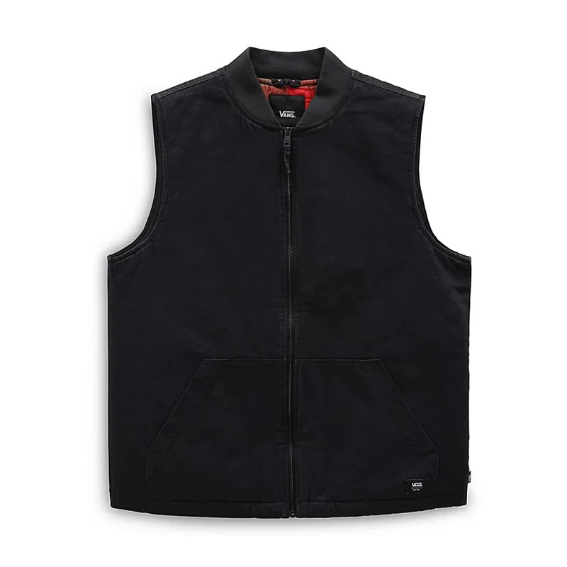 Vans - Plaid Talbot Vest - Black SALE