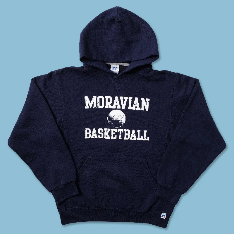 Women's Russell Athletic Moravian Basketball Hoody Small